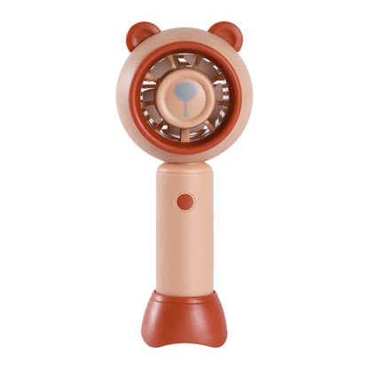 USB Handheld Fan Mini Portable Desktop Cute Cartoon Fan