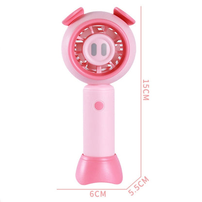 USB Handheld Fan Mini Portable Desktop Cute Cartoon Fan