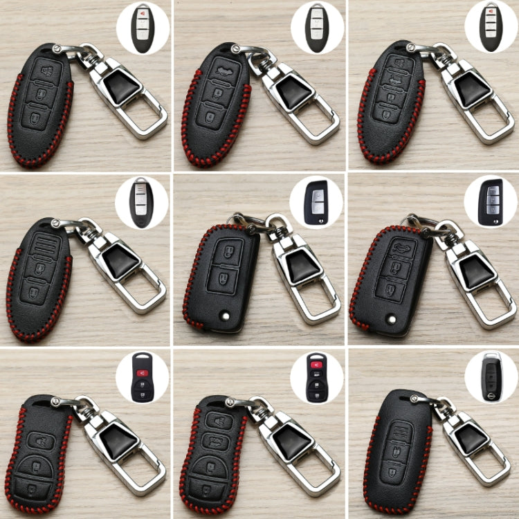 For Nissan Car Key Cover Keychain Anti-lost Number Plate, A, B, C, D, E, F, G, H, I2, I3, I3 One-button Start, I4, X, Y