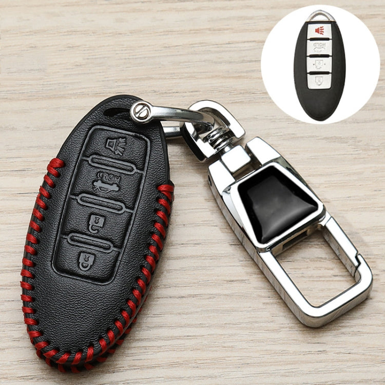 For Nissan Car Key Cover Keychain Anti-lost Number Plate, A, B, C, D, E, F, G, H, I2, I3, I3 One-button Start, I4, X, Y