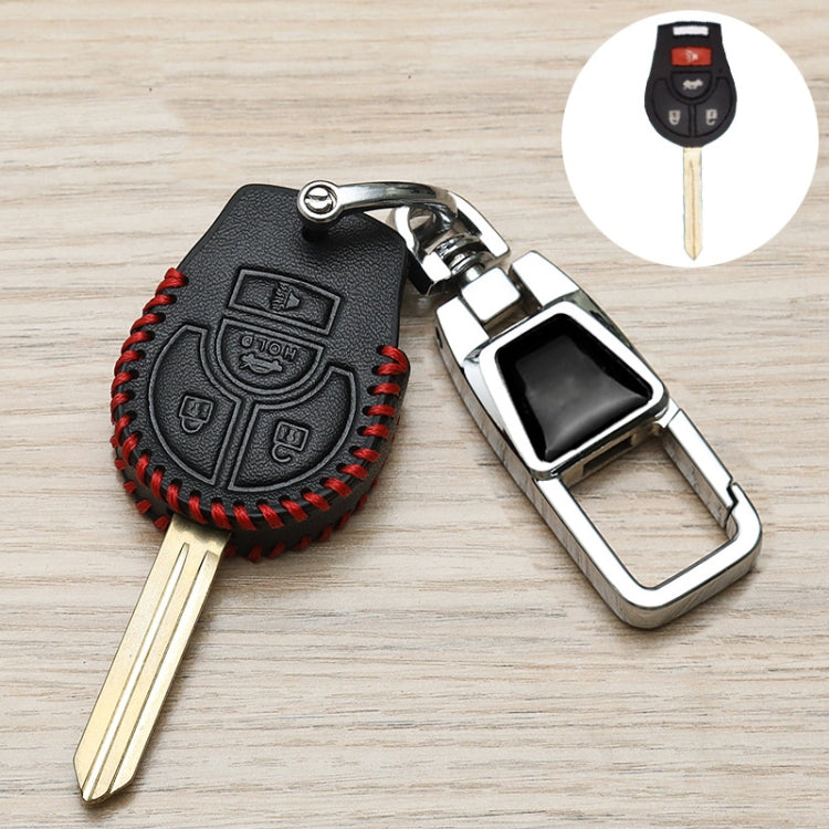 For Nissan Car Key Cover Keychain Anti-lost Number Plate, A, B, C, D, E, F, G, H, I2, I3, I3 One-button Start, I4, X, Y