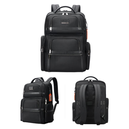 Bopai 61-121601 Large Capacity Waterproof Business Laptop Backpack With USB+Type-C Port