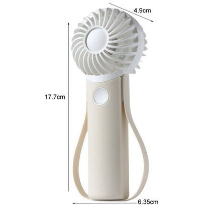 Portable Handheld Quiet Fan Silicone Hanging Neck Small Electrical Fan