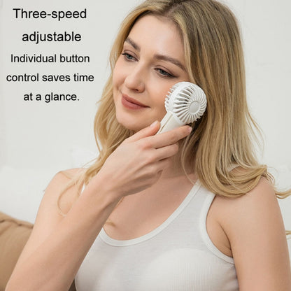 Portable Handheld Quiet Fan Silicone Hanging Neck Small Electrical Fan