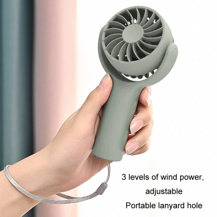 Mini Handheld Small Fan Rechargeable Mute Desktop Portable Fan