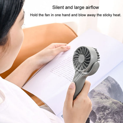 Mini Handheld Small Fan Rechargeable Mute Desktop Portable Fan