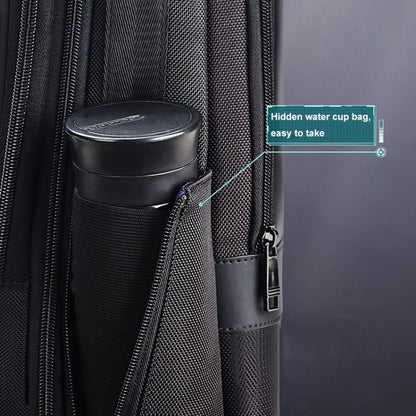 Bopai 61-26111 Large Capacity Business Commuter Laptop Backpack With USB+Type-C Port, 61-26111