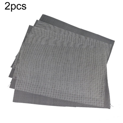 2pcs Plastic Repair Mesh Car Bumper Crack Fixing Mesh, 15 x 20cm, 5 x 15cm