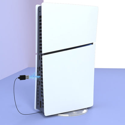 For PS5 Slim iplay HBP-575 Simple Storage Base Light Version RGB Colorful Vertical Storage Bracket, HBP-575