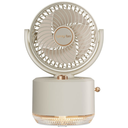 USB Charging Cooler Air Conditioning Fan Desktop Cooling Fan Swing Humidifier