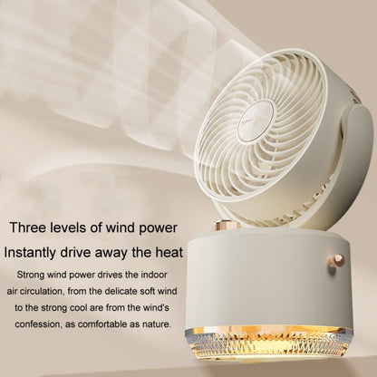 USB Charging Cooler Air Conditioning Fan Desktop Cooling Fan Swing Humidifier