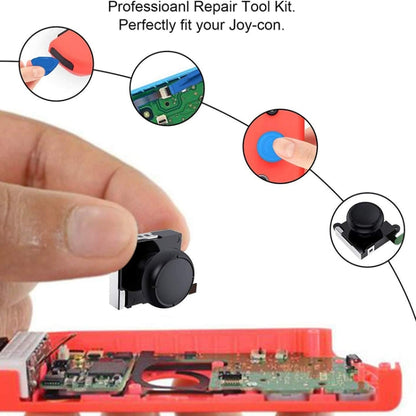 For Nintendo Switch Joycon Joystick Thumb Stick Repair Tool, 9 In 1 Kit, 19 In 1 Kit, 21 In 1 Kit, 32 In 1 Kit