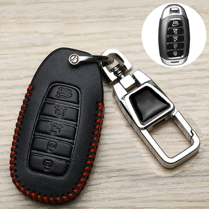 For Hyundai Car Key Cover Multifunctional Keychains Anti-lost Number Plates, A, B, C, D, E, F, G, H, H4, H5, I, J, J4, K, L
