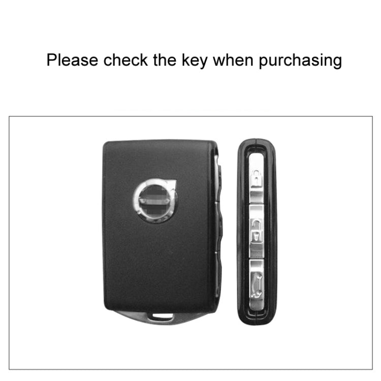 For Volvo Car Key Cover Multifunctional Keychain Anti-lost Number Plate