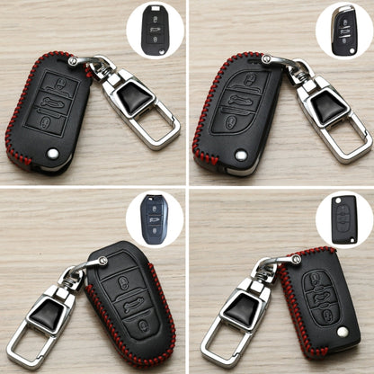 For Citroen Car Key Cover Multifunctional Keychain Anti-lost Number Plate, A, B, C, D