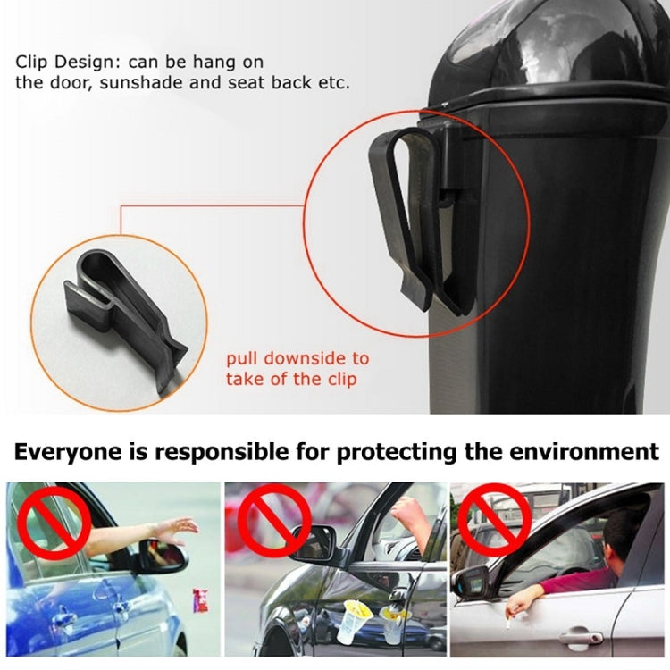 Car Mini Trash Can Multifunctional Interior Storage Box