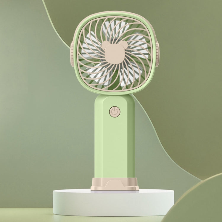 Handheld Portable Mini Multifunctional Fan With Phone Holder Function, Pink Purple with Battery, Yellow Green with Battery, Pink Purple no Battery, Yellow Green no Battery