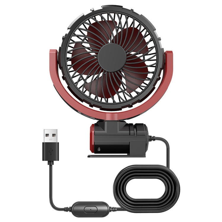 Car Foldable Steering USB Single-Head Fan, Single-Head