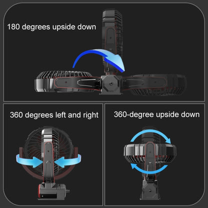 Car Foldable Steering USB Single-Head Fan, Single-Head