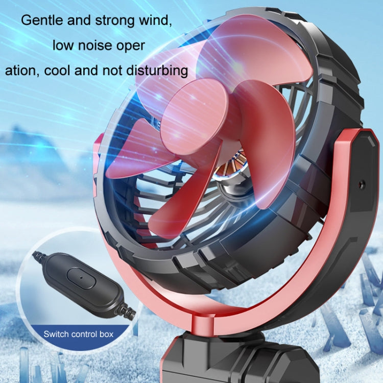 Car Foldable Steering USB Single-Head Fan, Single-Head