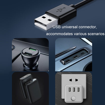 Car Foldable Steering USB Single-Head Fan, Single-Head