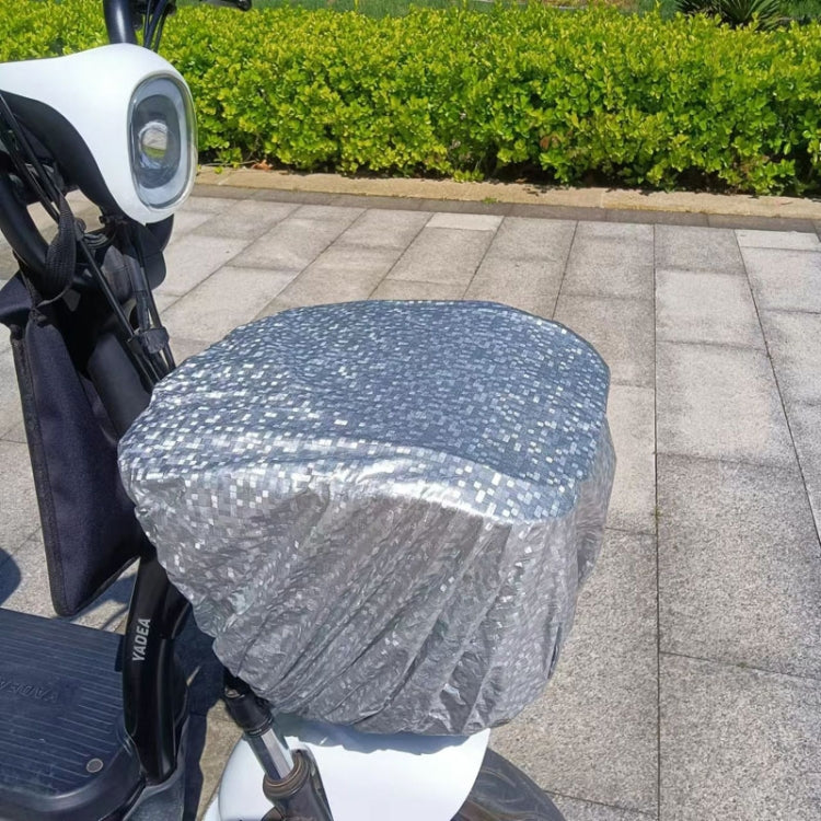 Battery Car Front Basket Rain Cover Bicycle Basket Waterproof Bag Universal, Large, Super Large