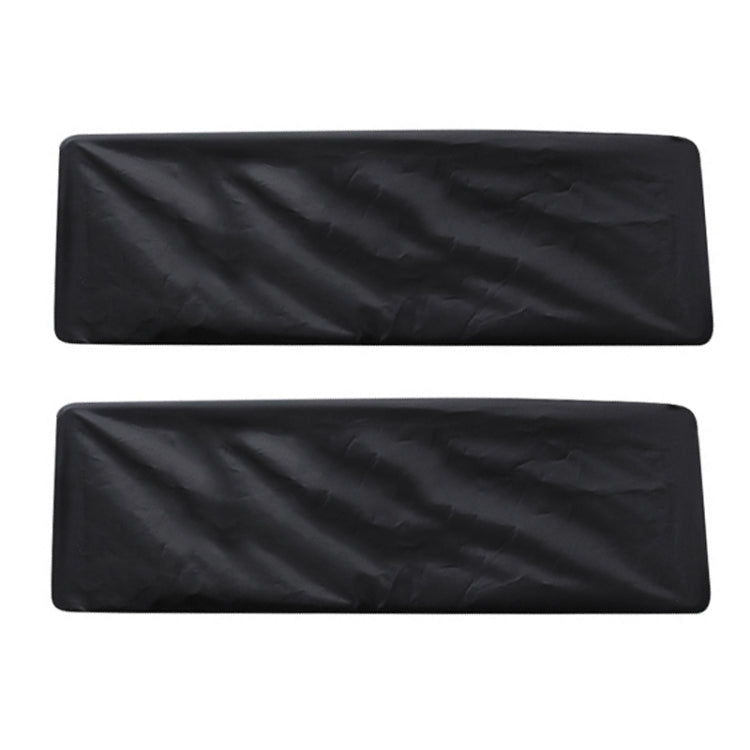 1pair Dustproof Waterproof Thickened Oxford Cloth License Plate Cover, 45x15cm