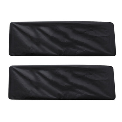 1pair Dustproof Waterproof Thickened Oxford Cloth License Plate Cover, 45x15cm