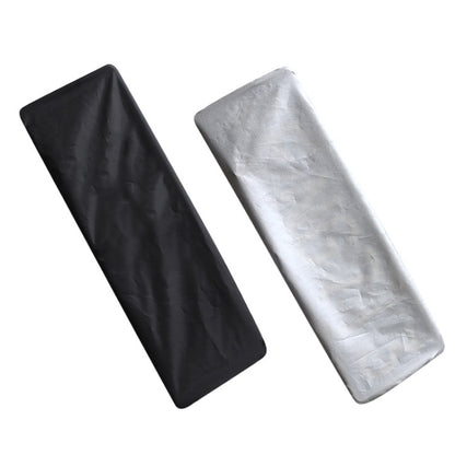 1pair Dustproof Waterproof Thickened Oxford Cloth License Plate Cover, 45x15cm