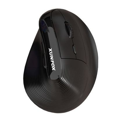 XUNSVFOX H5 Upright Vertical Dual Mode Mouse Rechargeable Wireless Business Office Mouse