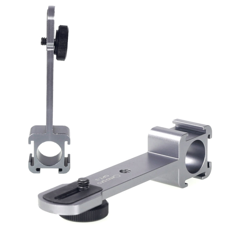 Cimapro CPT-3 Three-headed Hot Boot Bracket Adapter Mount LED Mic On Gimbal, 2