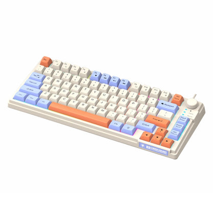 XUNSVFOX K81 Laptop Gaming Office Wired Illuminated Keyboard