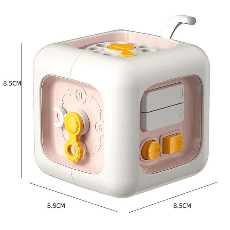 Baby Educational Multifunctional Hexahedron Montessori Early Learning Cube Toy