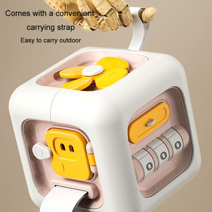 Baby Educational Multifunctional Hexahedron Montessori Early Learning Cube Toy