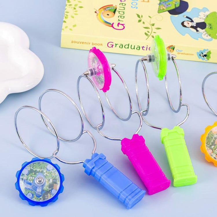 Light-emitting Magnetic Gyro Toys Magic Track Gyro Children Toy Yo-yo Balls, Magnetic Gyro Toys