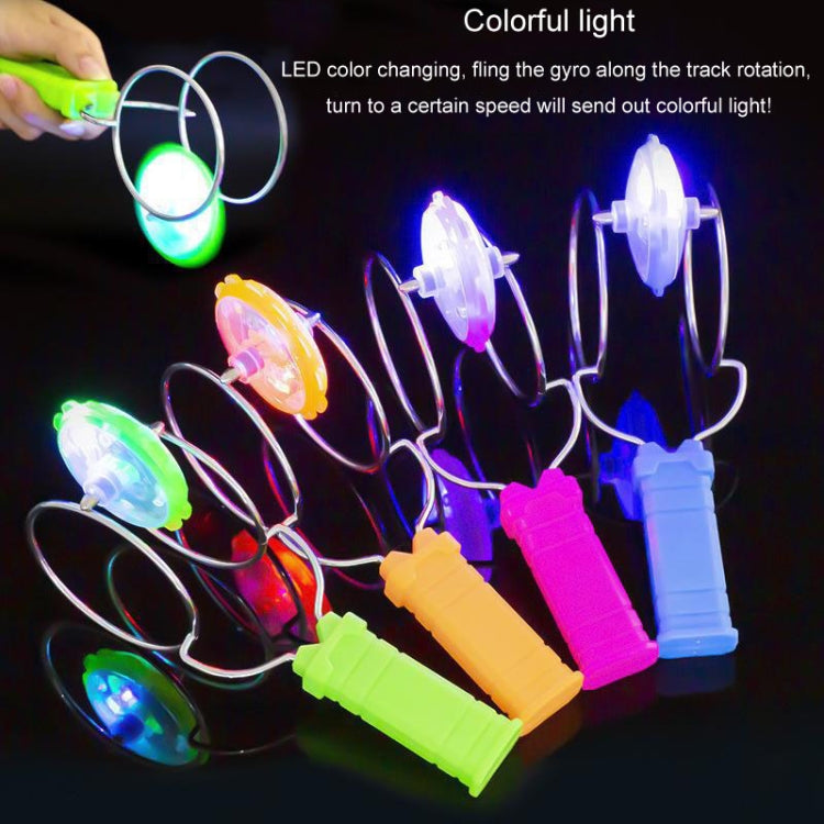Light-emitting Magnetic Gyro Toys Magic Track Gyro Children Toy Yo-yo Balls, Magnetic Gyro Toys