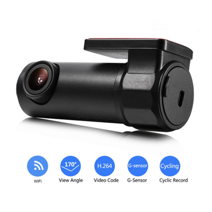 S600 1080P Wifi Dash Cam 170 Degree Wide Angle Lens Hidden Car Driving Recorder