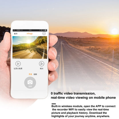 S600 1080P Wifi Dash Cam 170 Degree Wide Angle Lens Hidden Car Driving Recorder