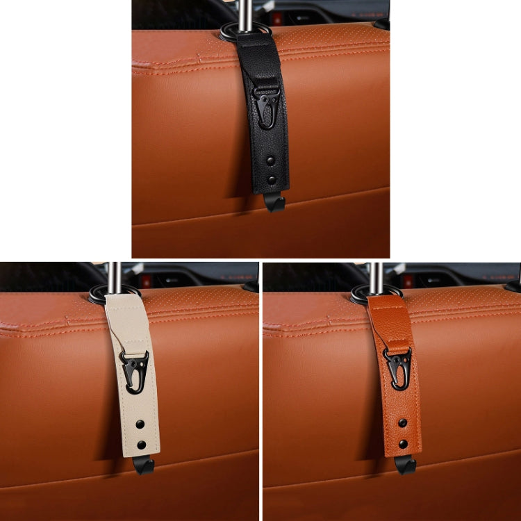 Car Seat Back Multifunctional Storage Metal Hook