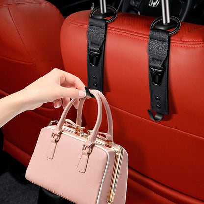 Car Seat Back Multifunctional Storage Metal Hook
