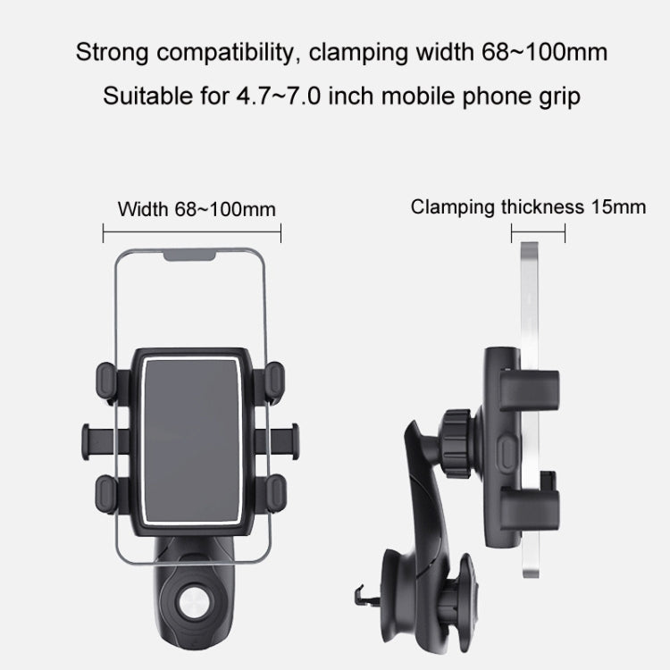 Car Multifunctional 360-degree Rotating Mobile Phone Holder