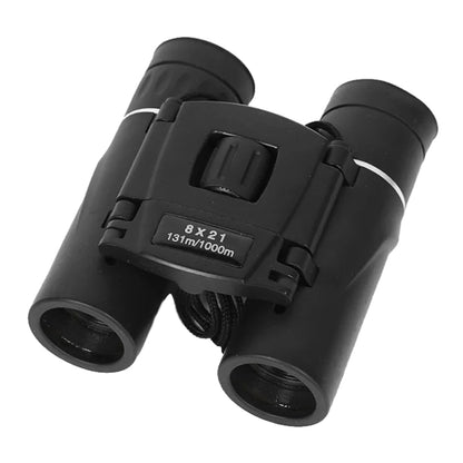 Outdoor Low-light Night Vision High-power HD Mini Binoculars, 8X21