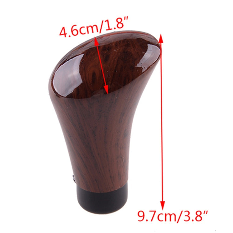 Walnut Car Shift Lever Handle Gear Head