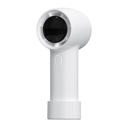 Outdoor Handheld Turbine Digital Display 100-Speed High-Speed Mini Fan, White, Black, Navy Blue