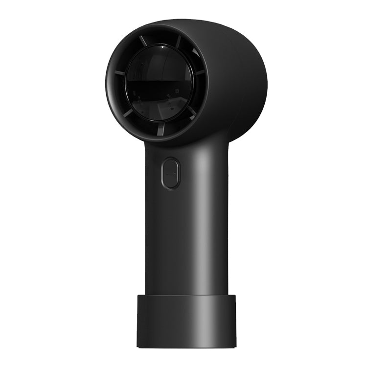 Outdoor Handheld Turbine Digital Display 100-Speed High-Speed Mini Fan, White, Black, Navy Blue