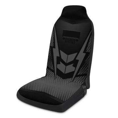 Car Universal Printed Seat Protector Automobile Decoration Supplies, Black