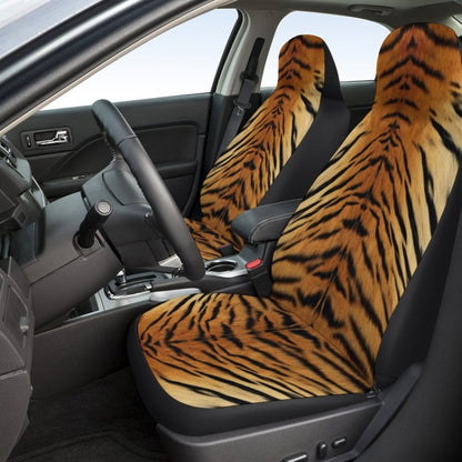Car Universal Printed Seat Protector Automobile Decoration Supplies, Leopard Pattern