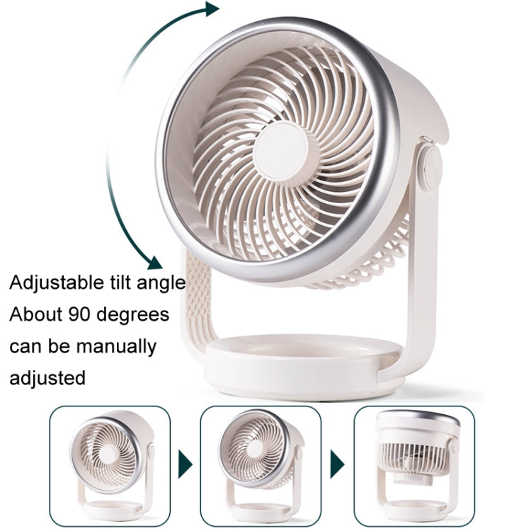 Air Circulating Fan USB Charging Desktop Quiet Fan