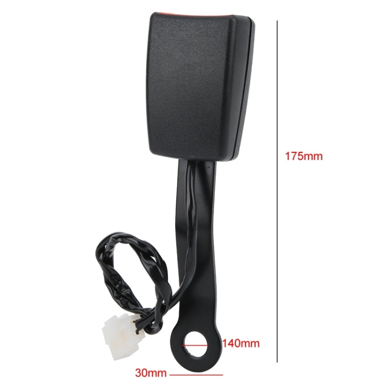 Car Seat Belt Socket with Alarm Wire Base