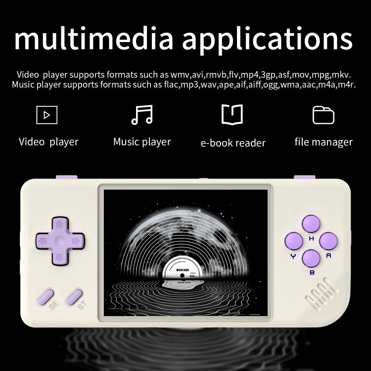 ANBERNIC RG28XX Retro Handheld Game Console 2.83-Inch IPS Screen Linux OS, 64GB, 64GB+128GB